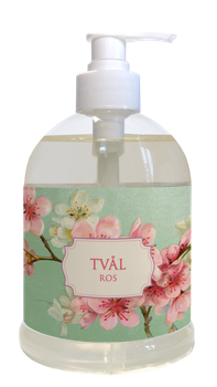 Pumptvål rosdoft