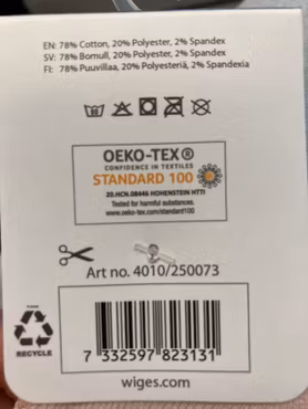 2-pack frottéstrumpor stl 10-15