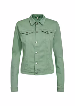 Grön jeansjacka Stl M