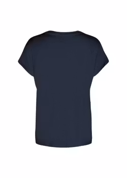 Mörkblå t-shirt