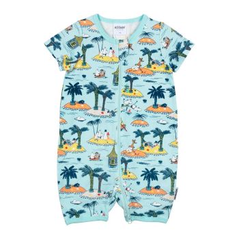 Blå pyjamas Mumin stl 68