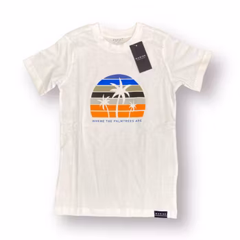 Vit t-shirt stl 122-164