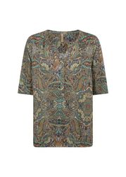 Paislymönstrad topp stl S-XL