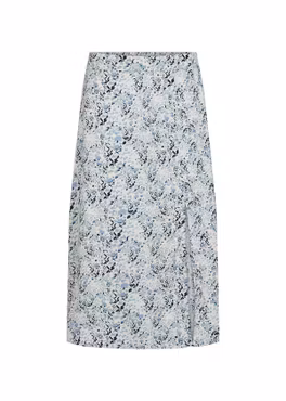 Blåblommig kjol stl S-XXL