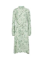 Grönblommig klänning stl XS-XL