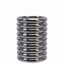 Keramikvas i silver