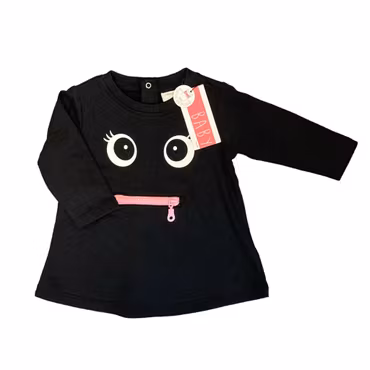 Svart collegeklänning stl 62