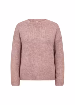 Rosa stickad tröja Stl XL, XXL