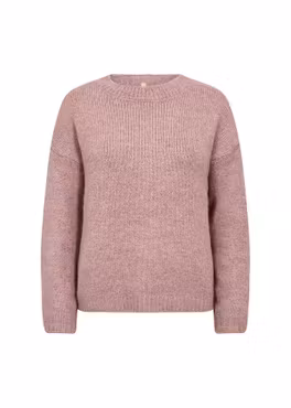Rosa stickad tröja Stl XL, XXL