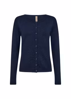 Marinblå cardigan