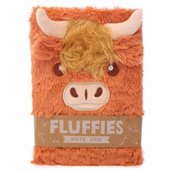 Fluffies notebook highland coo
