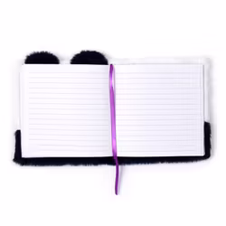 Fluffies notebook panda