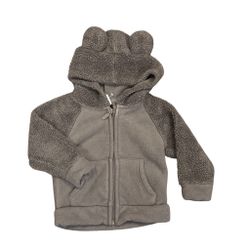 Grå teddyfleece stl 90