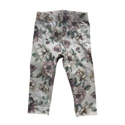 Leggings med blommor stl 74