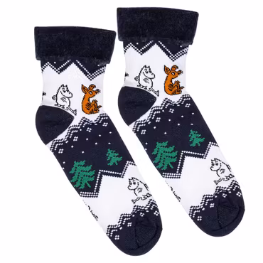 Fluffiga vinterstrumpor stl 23-46