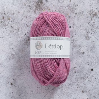Lettlopi pink heather 50g