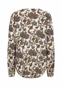 Blommig blus