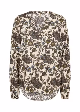 Blommig blus