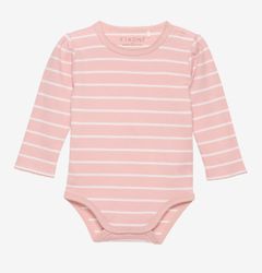 Rosa randig body stl 56-80
