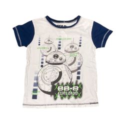 Vit t-shirt Star Wars stl 110/116
