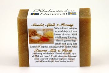 Naturtvål mandel, mjölk & honung