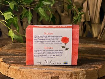 Naturtvål rosor