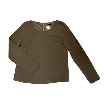 Mörkgrön blus stl M