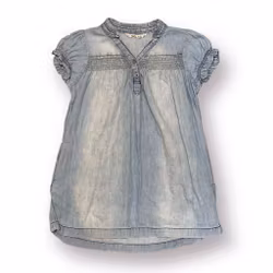 Jeansklänning stl 104