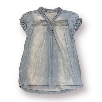 Jeansklänning stl 104