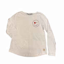 Vit tröja stl 130