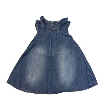 Jeansklänning stl 104