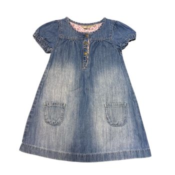 Jeansklänning stl 98