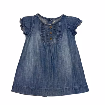 Jeansklänning stl 68