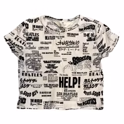 Vit magtröja stl 134/140