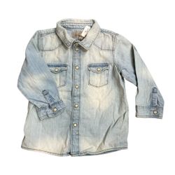 Jeansskjorta stl 80