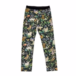 Djurmönstrade leggings stl 134