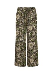 Grönmönstrad 7/8 byxor stl S-XXL