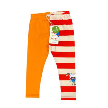 Randiga leggings Pippi stl 116, 128