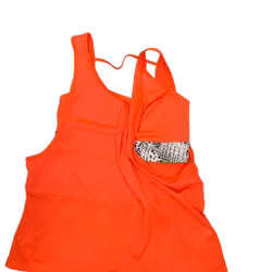 Orange träningslinne stl M