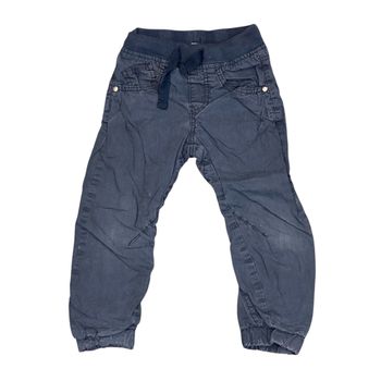 Blå byxor stl 98