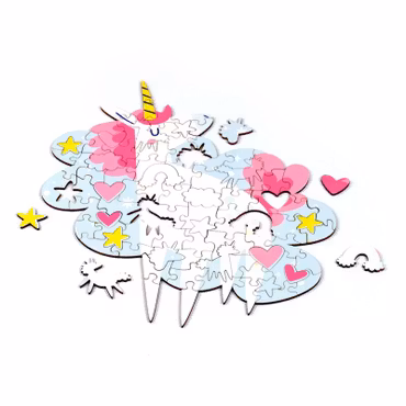 Pussel unicorn 90 bitar