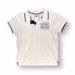 Vit tenniströja stl 122/128