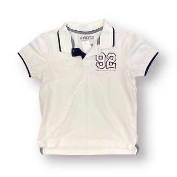 Vit tenniströja stl 122/128