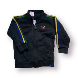 Svart zipjacka stl 98