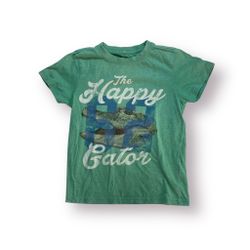 Grön t-shirt stl 122/128