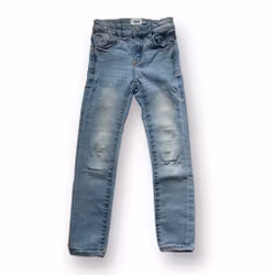 Ljusblå jeans stl 120