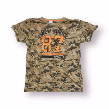 Grönmönstrad T-shirt stl 158/164