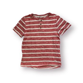 Rödrandig t-shirt stl 134/140