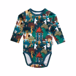 Grön body Mumin stl 56-86