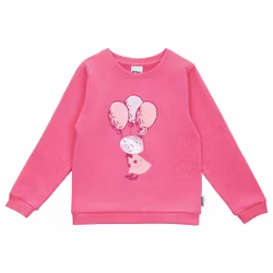 Rosa collegetröja stl 92, 98